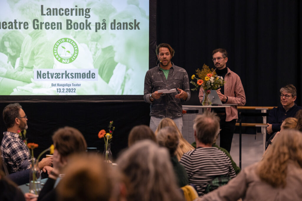 Launch af Theatre Green Book på dansk. Foto: Frida Gregersen