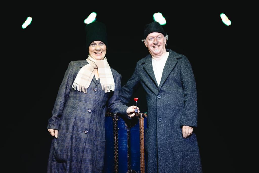Gitte Gry og Folmer Gry. Foto: Teater Gry