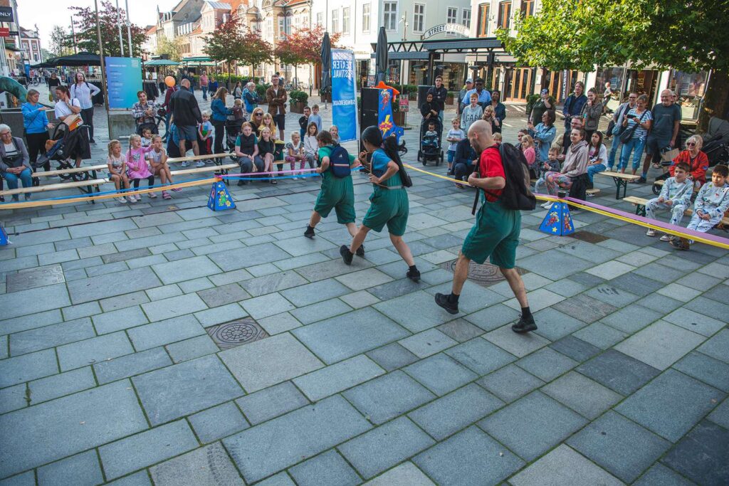Art Farms Danceomatic på Horsens Teaterfestival 2024. Foto: Frank Rosgaard