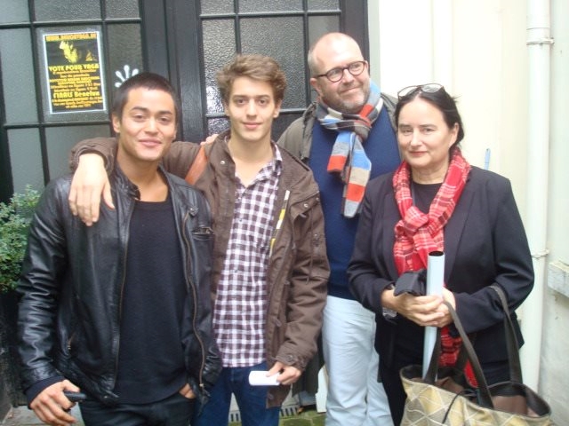 Mark Philip, Casper Christophersen, Klaus Bondam og Cher Geurtze i Bruxelles som optakt til første EU-projekt.