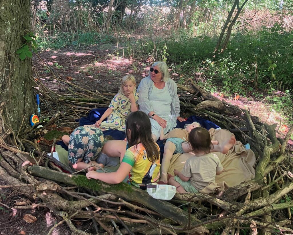 Susanne Danig i reden. Foto: BIRCA