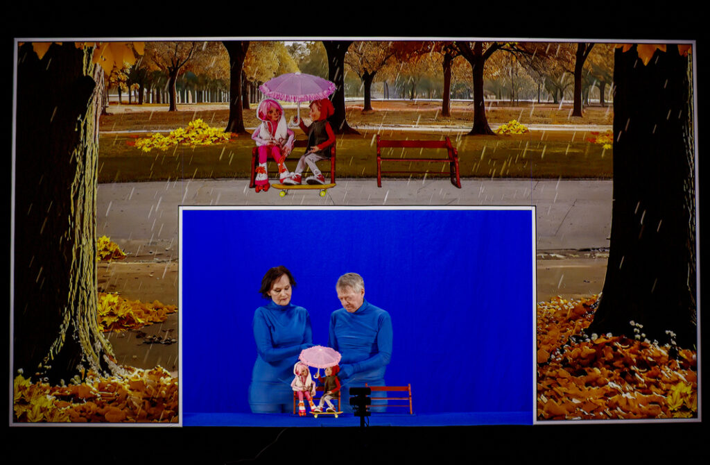 Jeg ser dig af Meridiano Teatret på ZeBU. Foto: Ditte Valente.