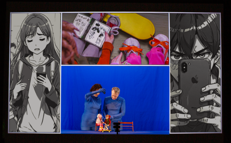 Jeg ser dig af Meridiano Teatret på ZeBU. Foto: Ditte Valente.