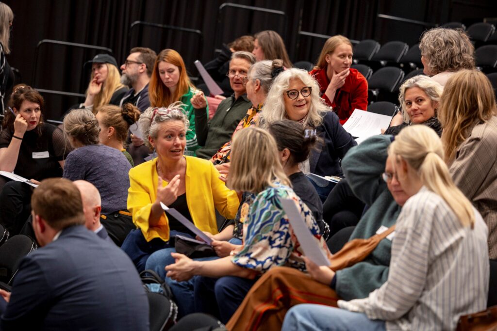 Scenekunstens Årsmøde 2025. Foto: Frida Gregersen.