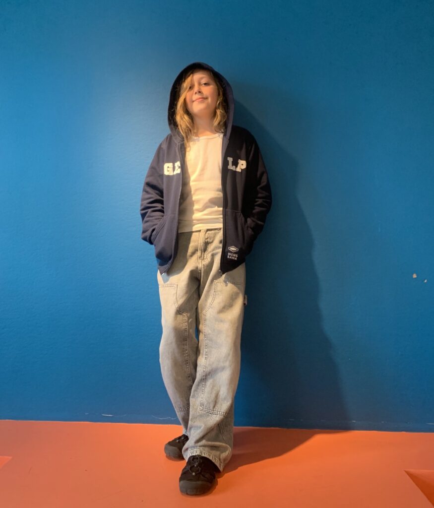 13-årige Felix Sancho var én af deltagerne til den første udgave af POP Performance Festival. Foto: Ellen Kilsgaard