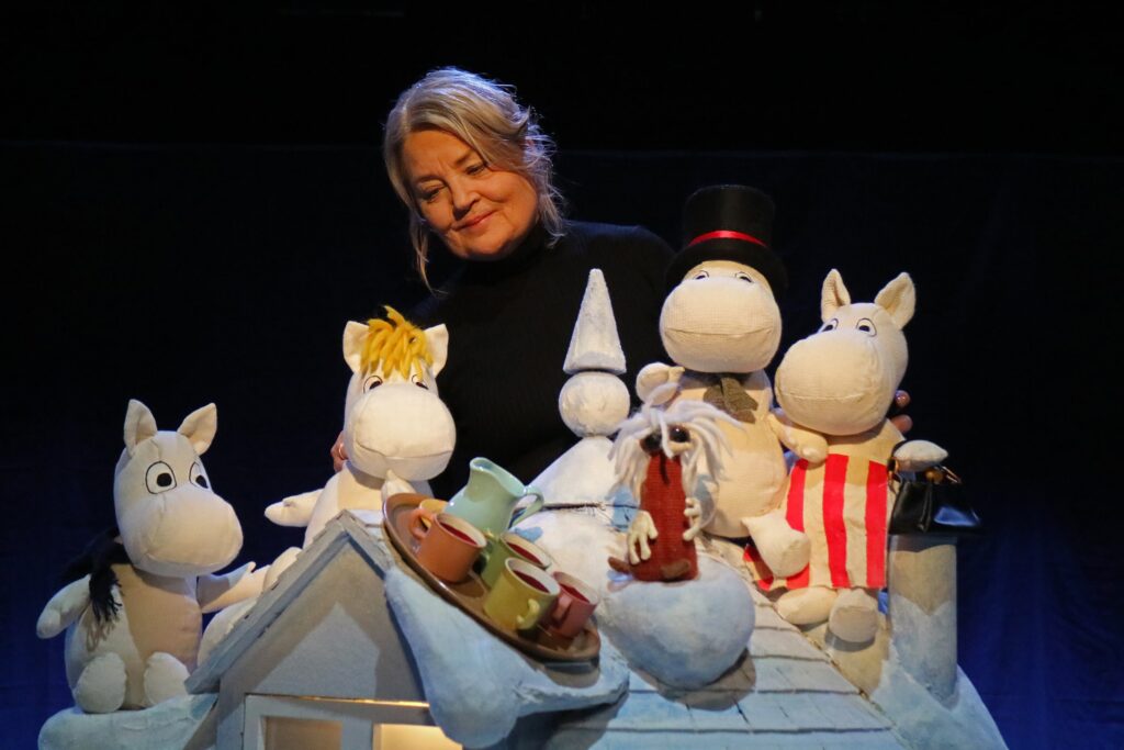 Da julen kom til Mumidalen, Teatret Zeppelin. Foto: Oliver Söderlund
© Moomin Characters tm