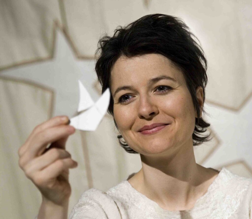 Mette Rosleff i Himmelsange af Teater My. Foto: André Andersen