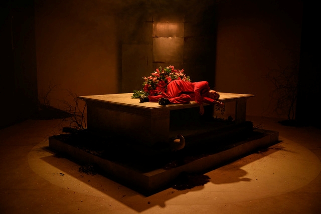 4.48 Psykose. Glad-Teater og S/H. Foto: Søren Meisner.