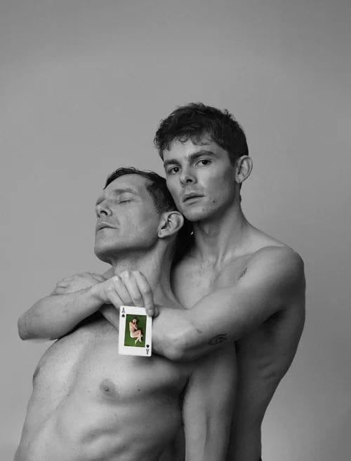 Lasse Steen og Johannes Lilleøre i Ødelæg, siger hun. Foto: Sara Galbiati.