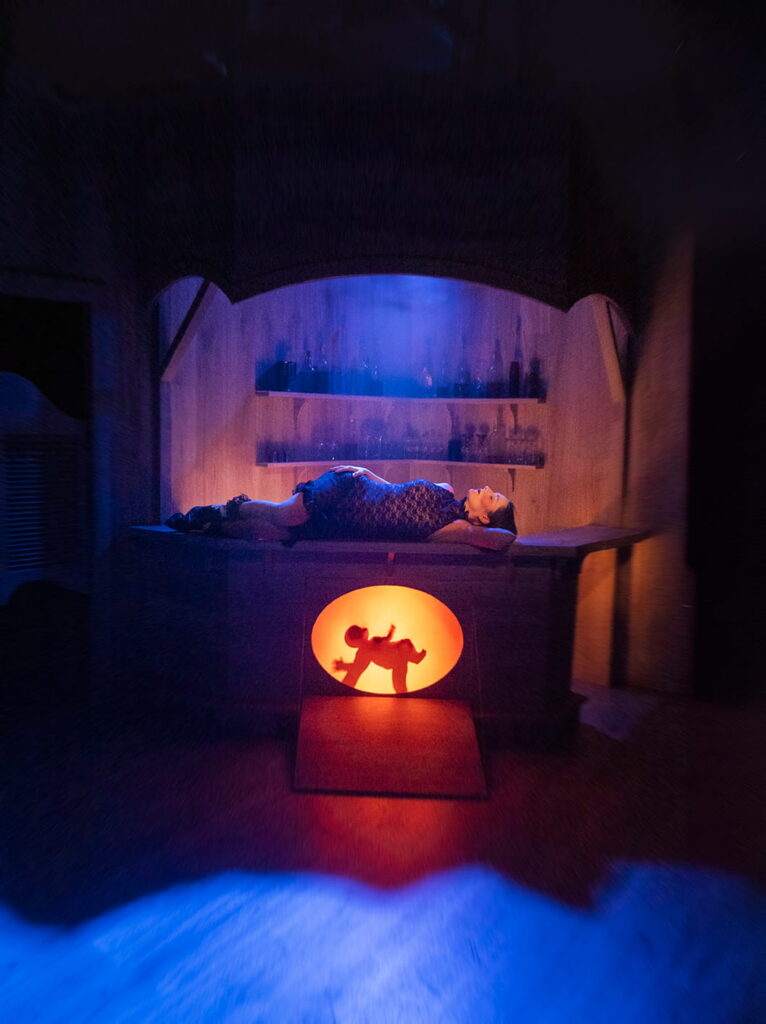 Signe Kærup Dahl i Ørkenrose på Bådteatret. Foto: Per Morten Abrahamsen.