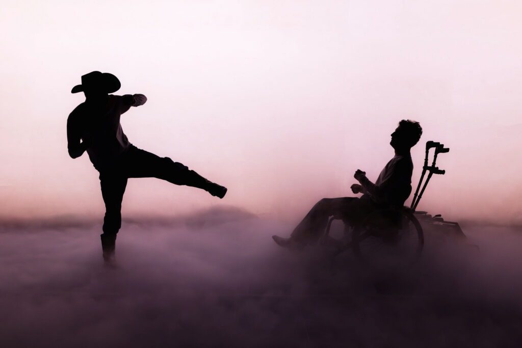 Andreas Buchtrup og Gustav Thaysen i Crip på Revolver. Foto: Birk Thomassen.