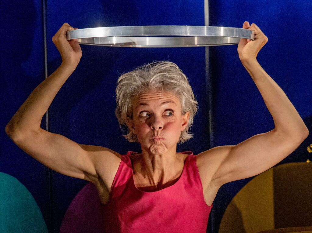Sofie Pallesen i Cirkel af Teater Baglandet. Foto: Ingrid Riis