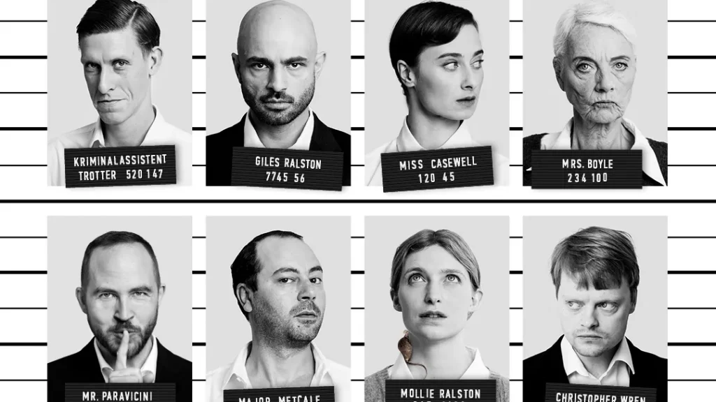 Musefælden, Folketeatret. PR-fotocollage.