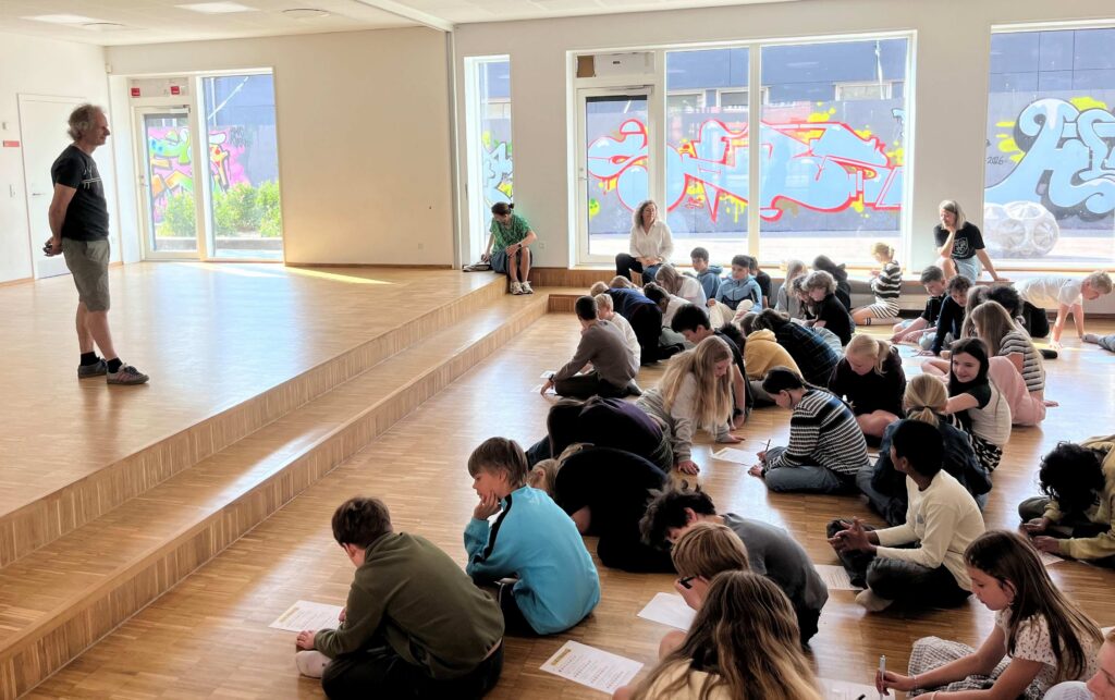 4. klasses elever. Foto: Julie Kaya Ahnfelt-Rønne.