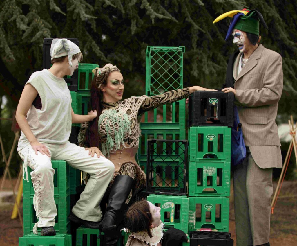 TPPF. Milk Box Stages af Lady Gag. Foto: Max Morris Doherty.