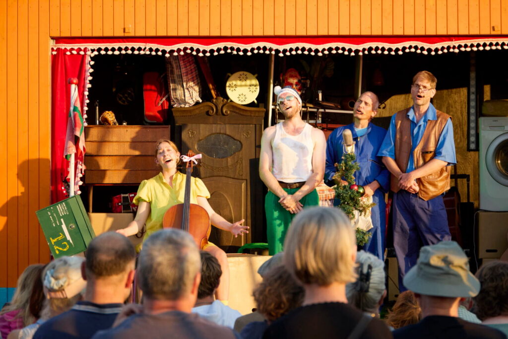 Drømmen om Bornholm. Bornholms Teater. Foto: Rikke Lykkebo Pedersen.