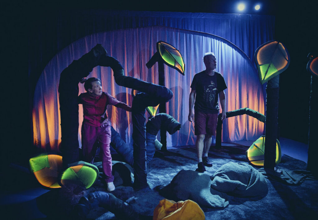 Mollys Mikrokosmos. Teater Zebu og Nørregaards Teater. Foto: Emilia Therese