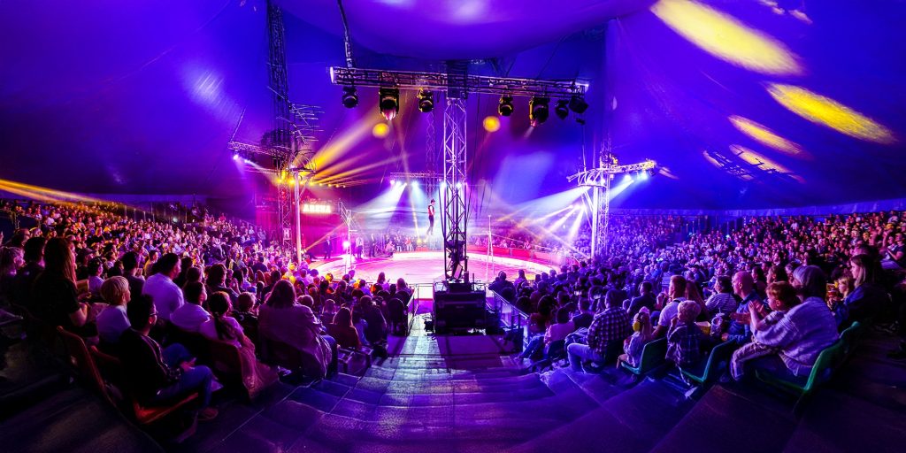 Cirkus Arena anerkendt med det europæiske kvalitetscertifikat Big Top Label. Foto: Cirkus Arena.