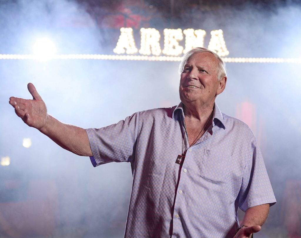 Cirkusd irektør i Cirkus Arena, Benny Berdino. Foto: Cirkus Arena.