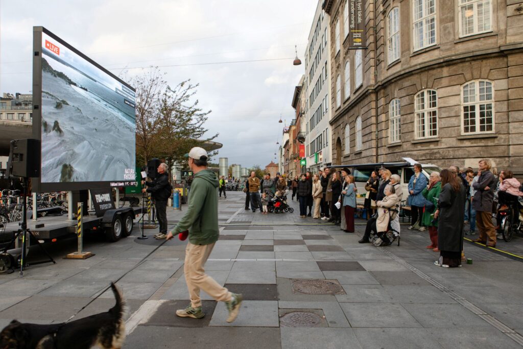 Natura Obscura til premieren på Nørreport. Foto: Hedda Rysstad.