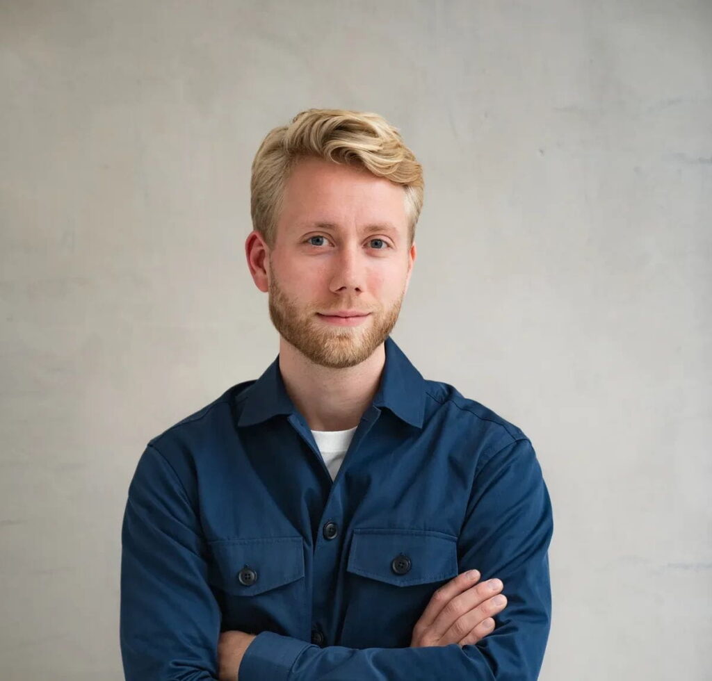 André Jakobsen på UP Comedy Festival 2026. PR-foto.